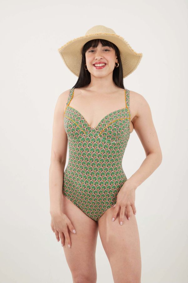 MAILLOT 1 PIECE MOUSSE D103