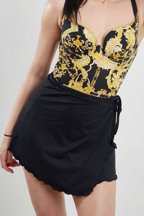 JUPE PAREO NOIR